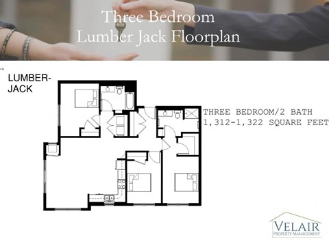 3 Bedroom- Lumber Jack